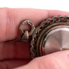 Sterling and Marcasite Watch Necklace