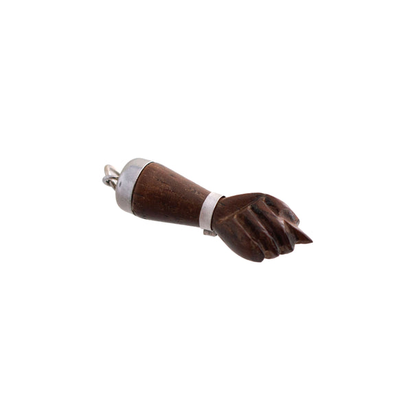 Vintage Wooden Figa Charm