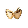 Vintage Gold-Filled Heart Floral Locket