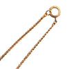 Antique Gold-Filled Pendant with Locket on Chain