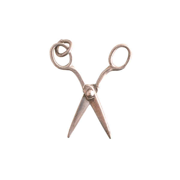 Small Sterling Scissors Charm