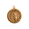 10K Gold St. Christopher Medal