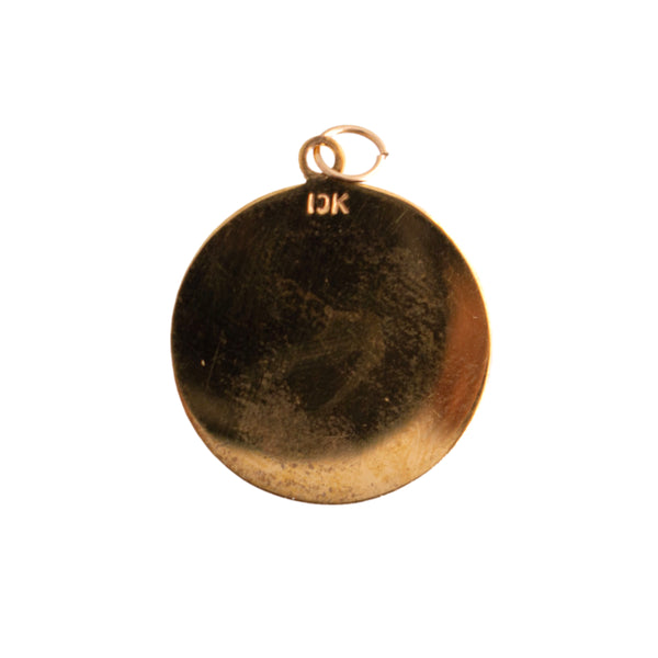 10K Gold St. Christopher Medal