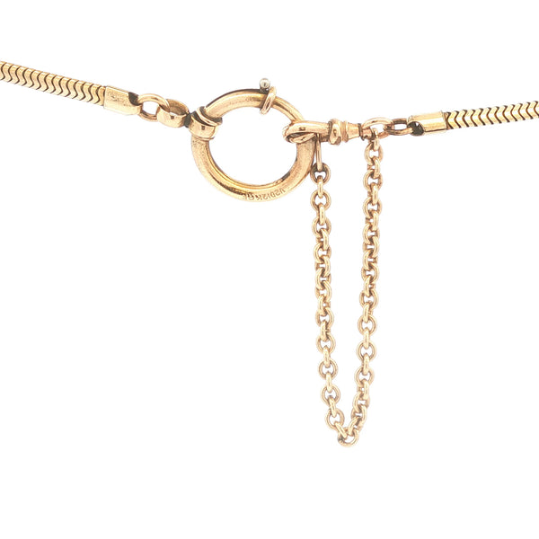 Gold Filled Watch Chain Necklace