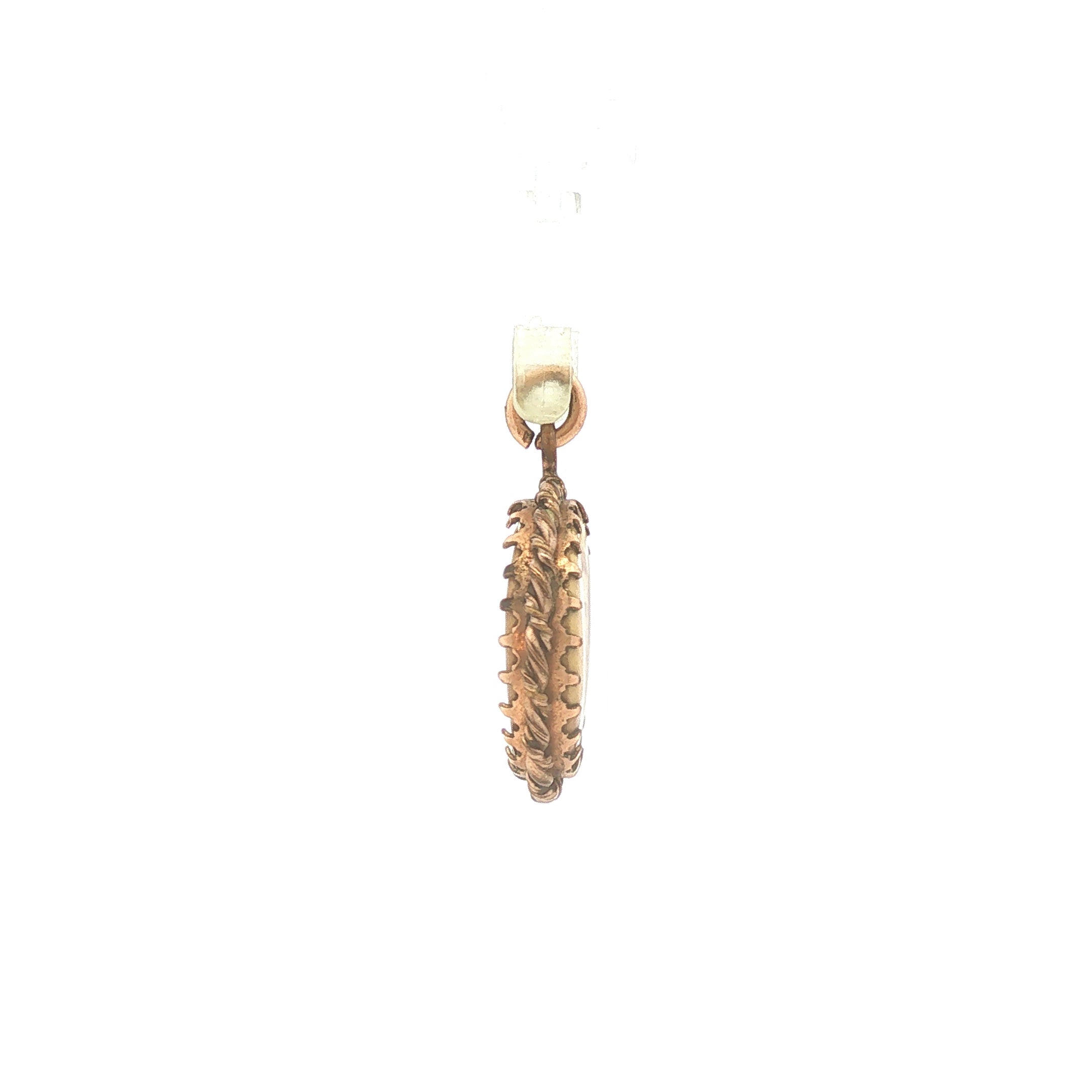 Celluloid Photo Pendant