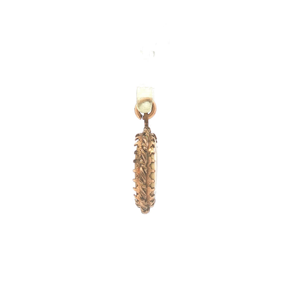 Celluloid Photo Pendant