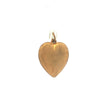 Brass Heart Slide Locket Pendant