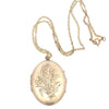 Lily of the Valley Locket on Chain