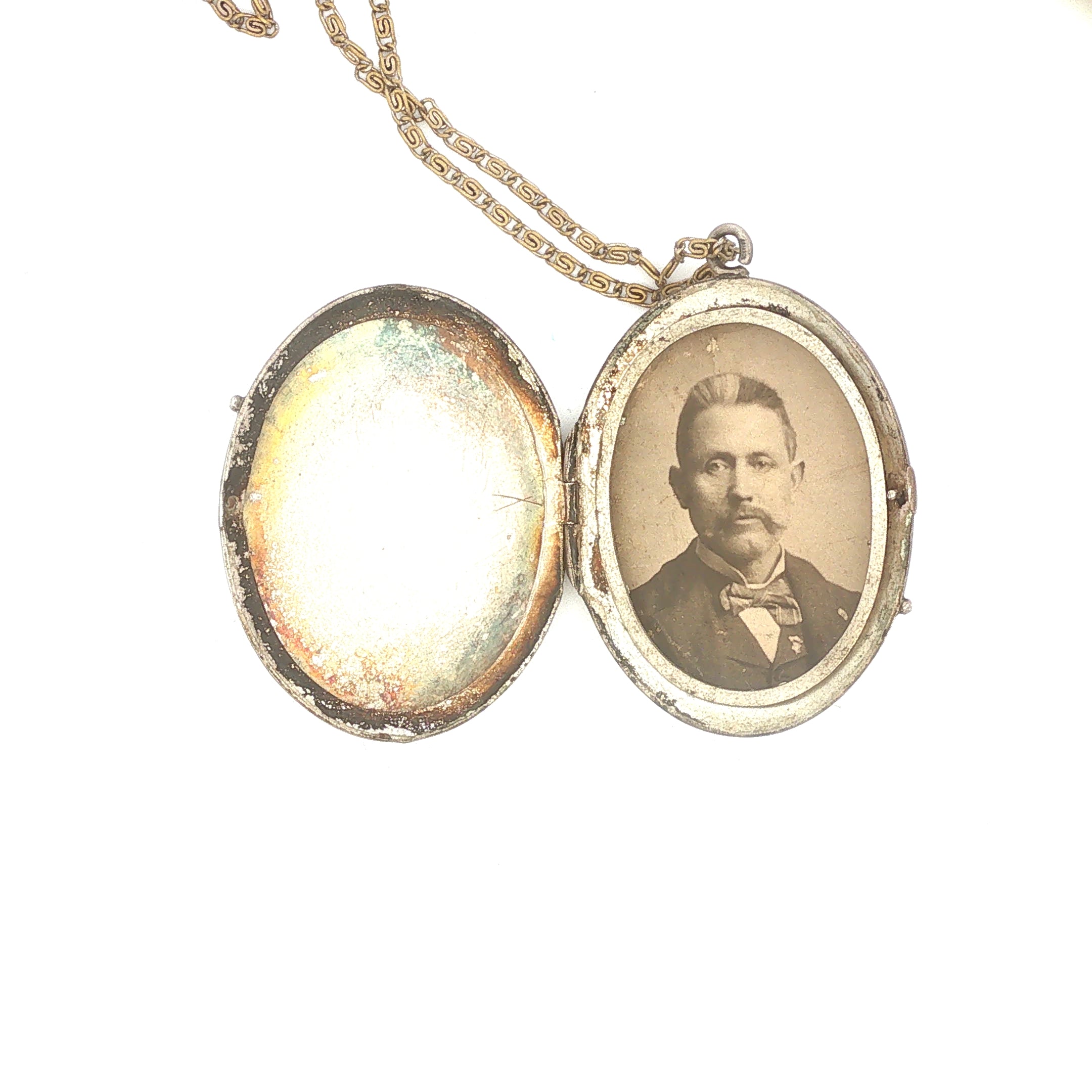 Lily of the Valley Locket on Chain