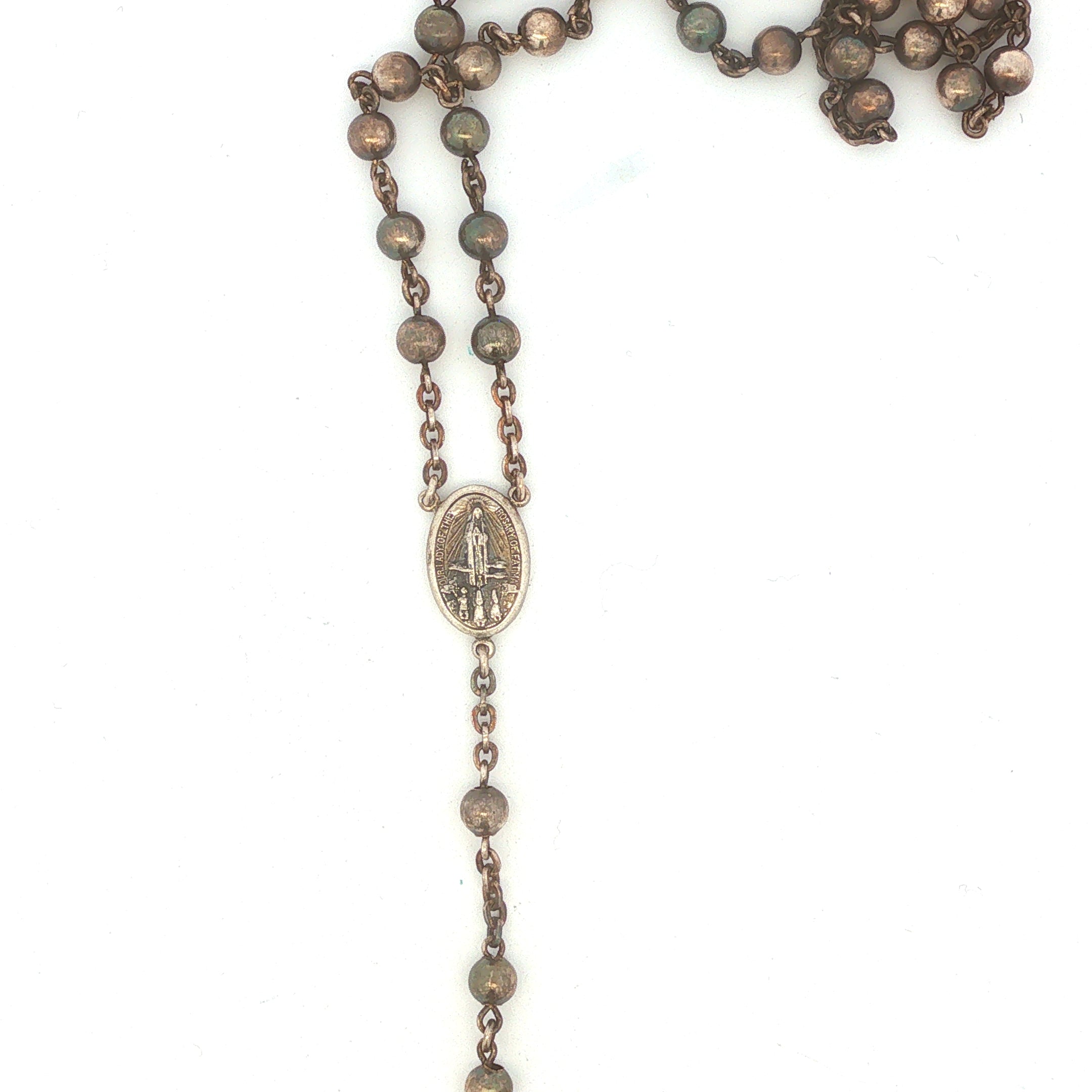Vintage Sterling Rosary