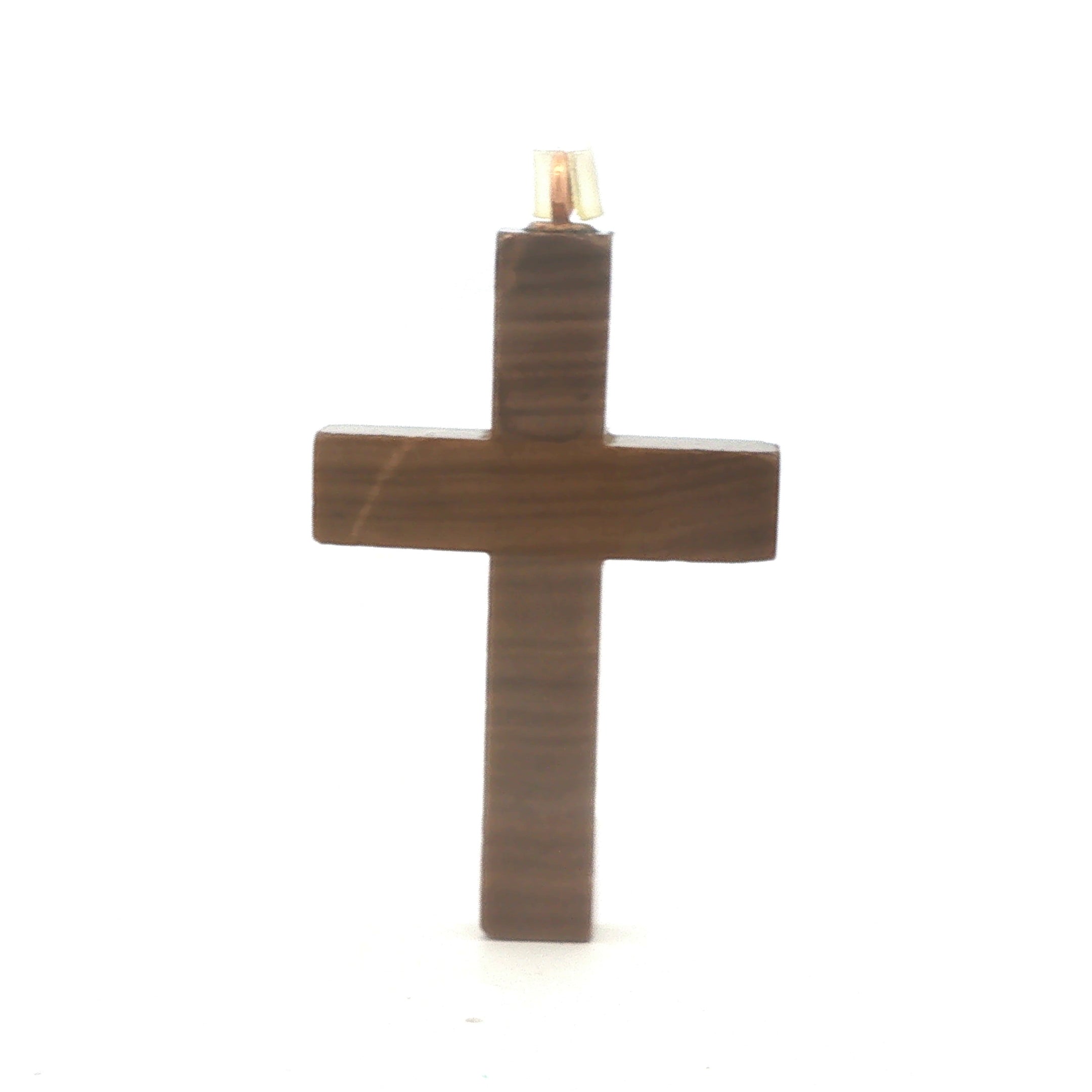 Vintage Tiger's Eye Cross Pendant