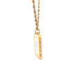 Franklin Mint Floral Pendant on Rope Chain