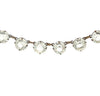 Antique Crystal Link Necklace