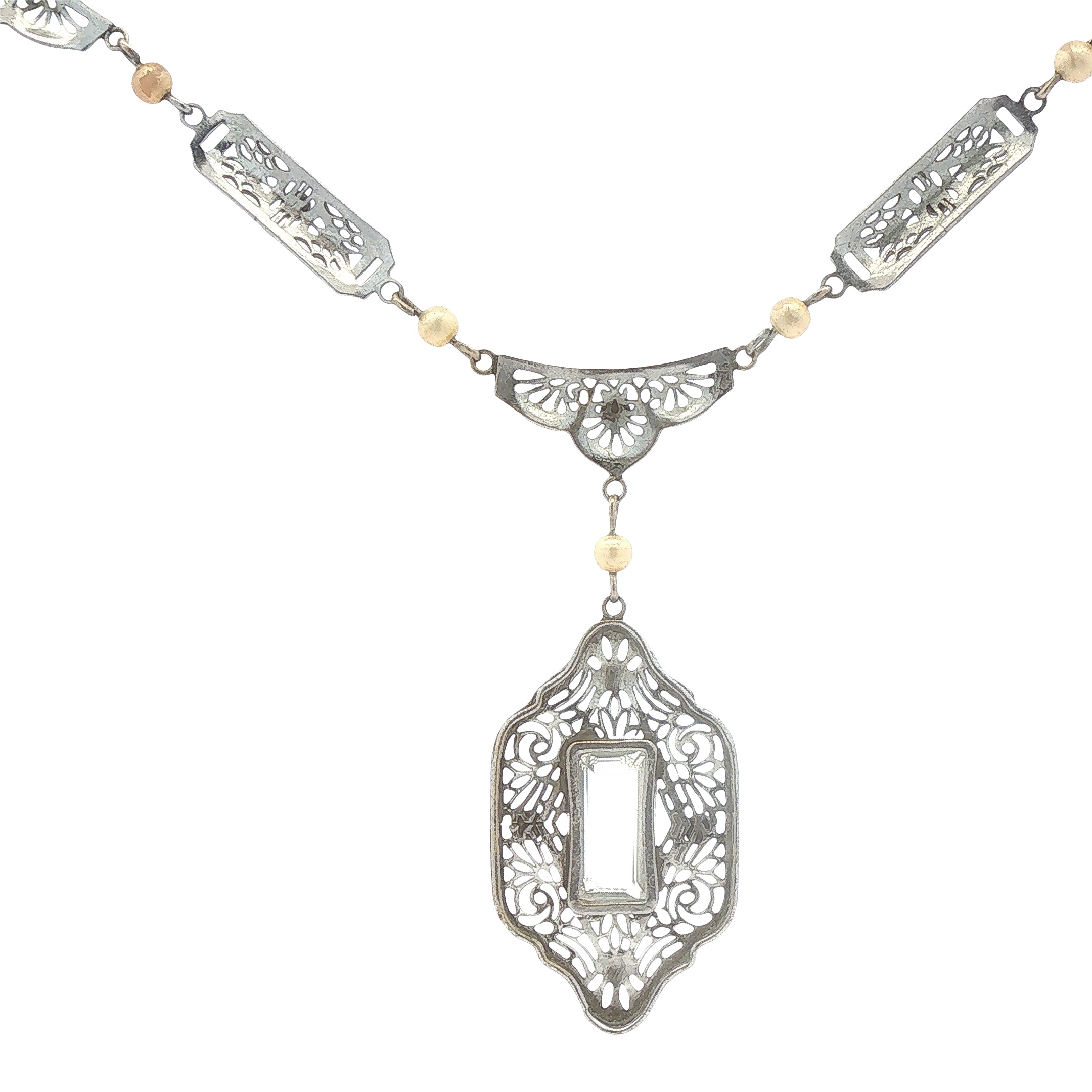 Depression Filigree Necklace