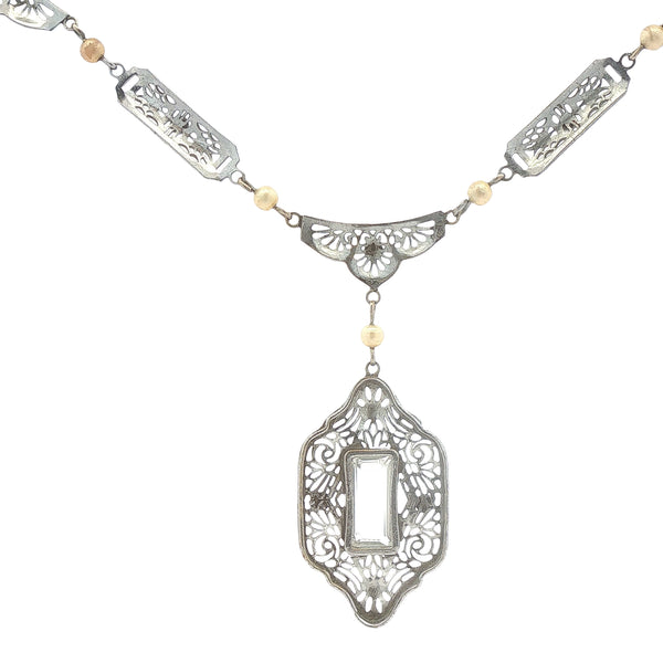 Depression Filigree Necklace