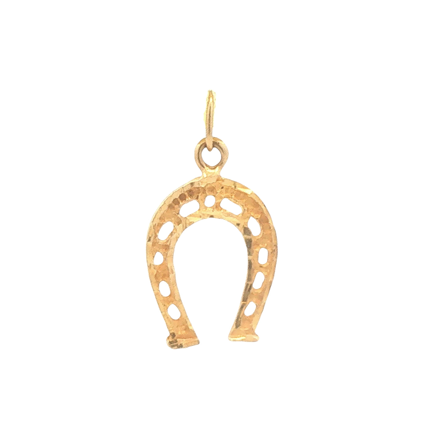 Vintage 14K Gold Horseshoe Charm