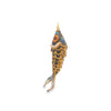 Cloisonne Articulated Fish Pendant