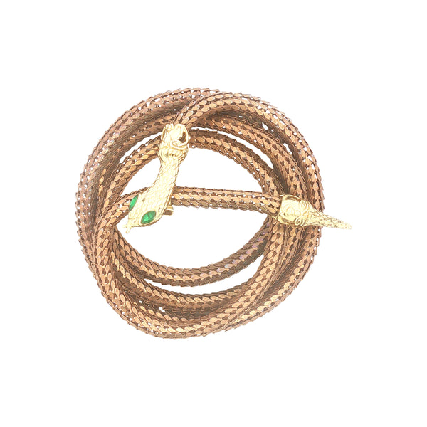 Vintage Snake Wrap Necklace/Bracelet