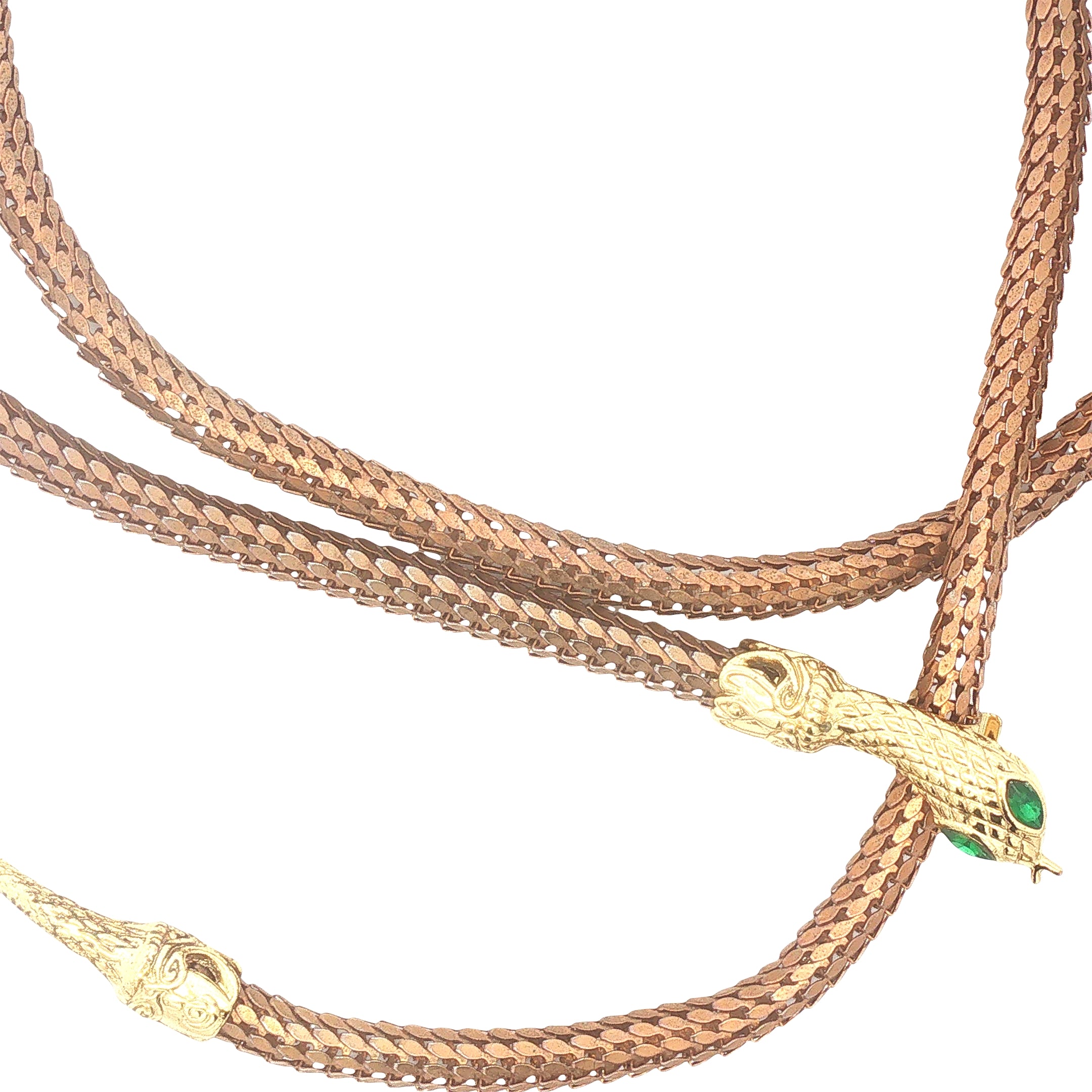 Vintage Snake Wrap Necklace/Bracelet