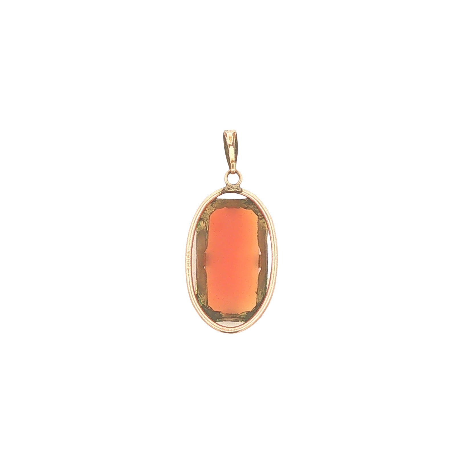 Vintage Gold Filled Cameo Pendant