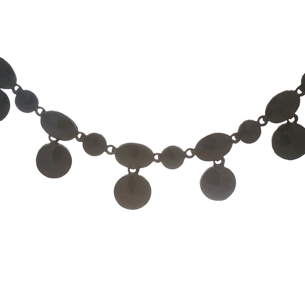 French Jet Mourning Necklace