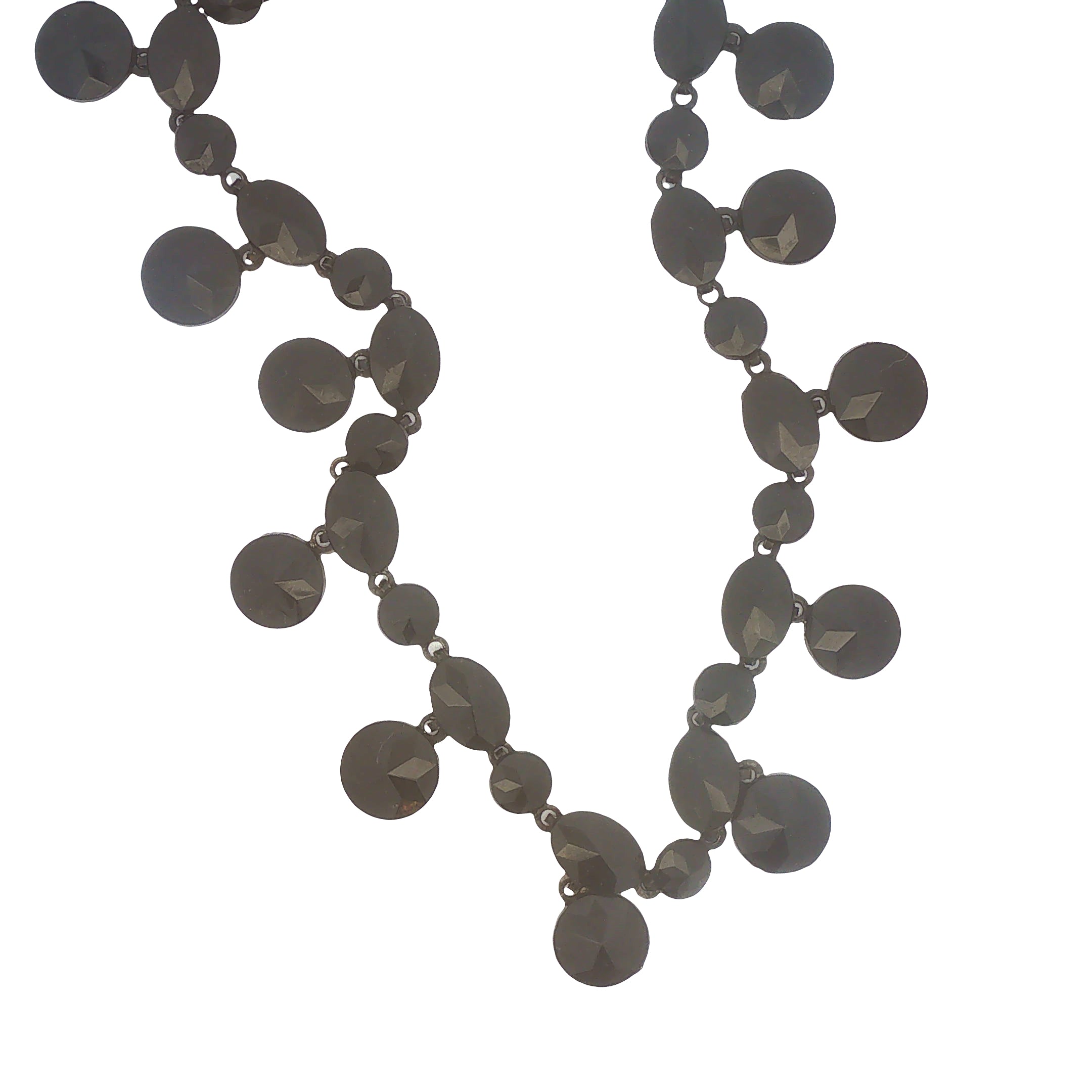 French Jet Mourning Necklace