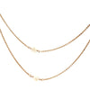 Baroque Pearl Gold Station Necklace