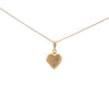 Vintage Gold Filled Small Heart Locket on Chain