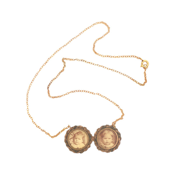 Sisters Stay Together Upcycled Necklace