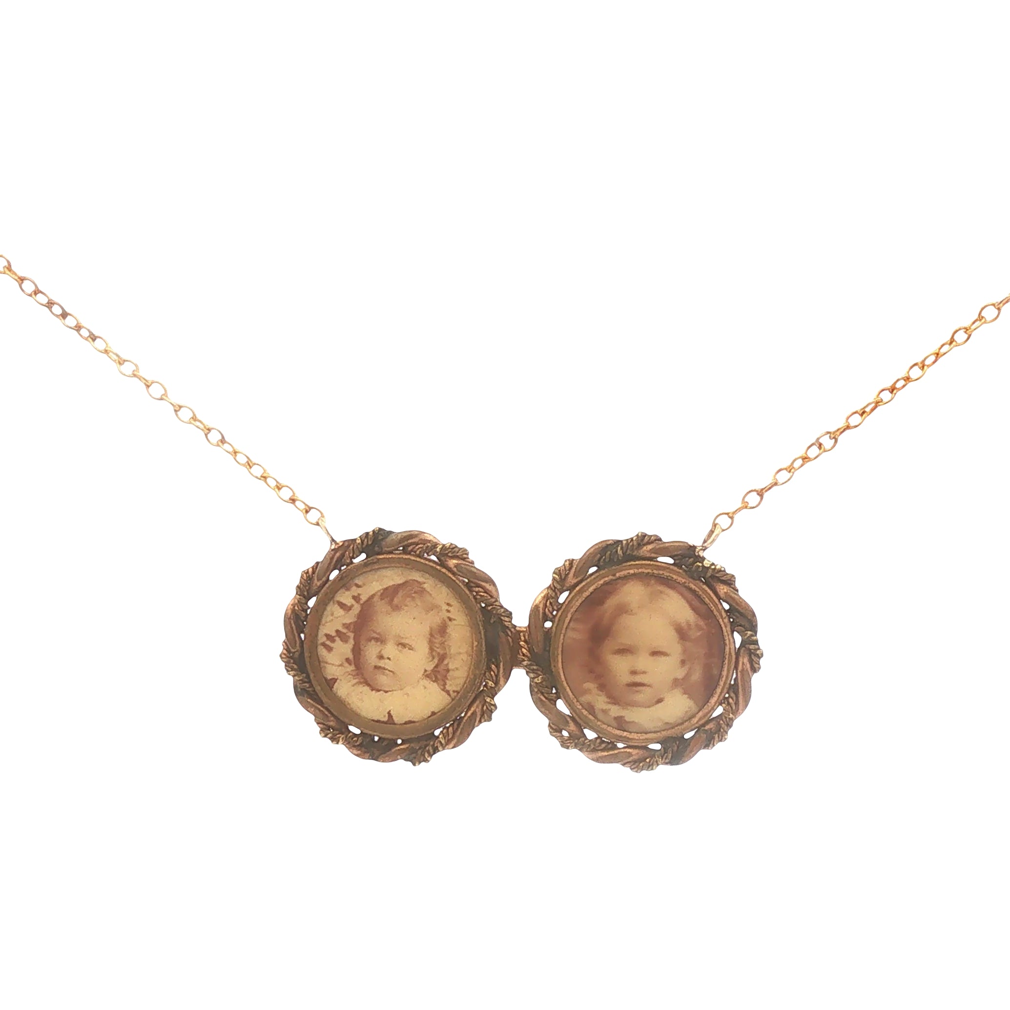 Sisters Stay Together Upcycled Necklace