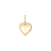 Gold Filled Heart Locket with Rose Cut Diamond