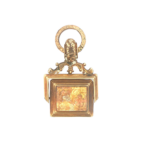 Antique Gold Filled Decorative Fob