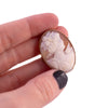 Antique Cameo Brooch- Lady with Floral Hair