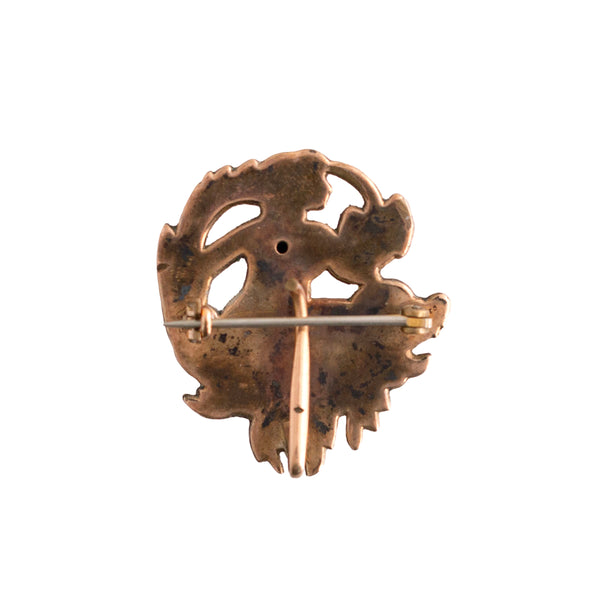 Antique Mermaid Brooch