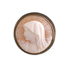 Vintage Madonna Cameo Pin/Pendant