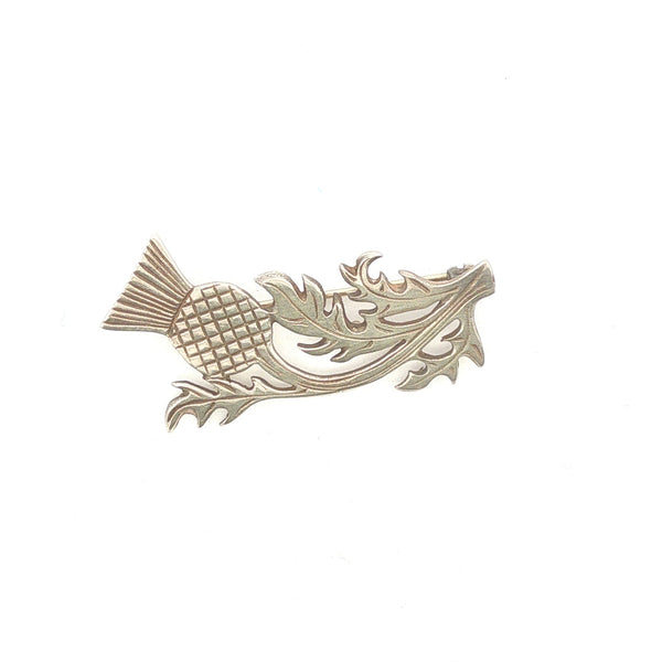 Sterling Silver Scottish Thistle Brooch