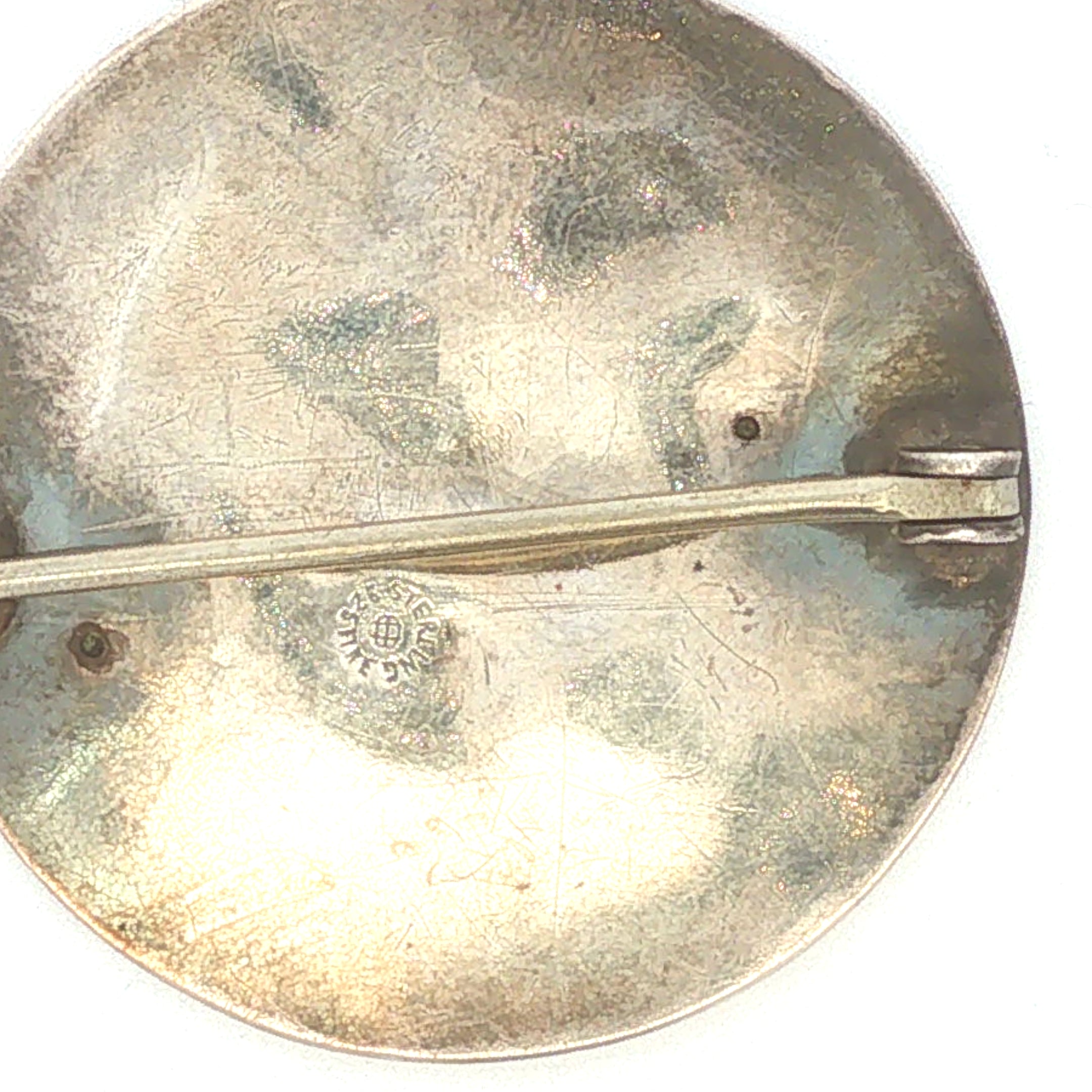 Antique Unger Bros. Sterling Diana Brooch