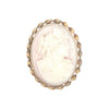 Vintage 10K Gold Shell Cameo Pin/Pendant