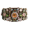 Michal Negrin Floral Bracelet and Earrings Set