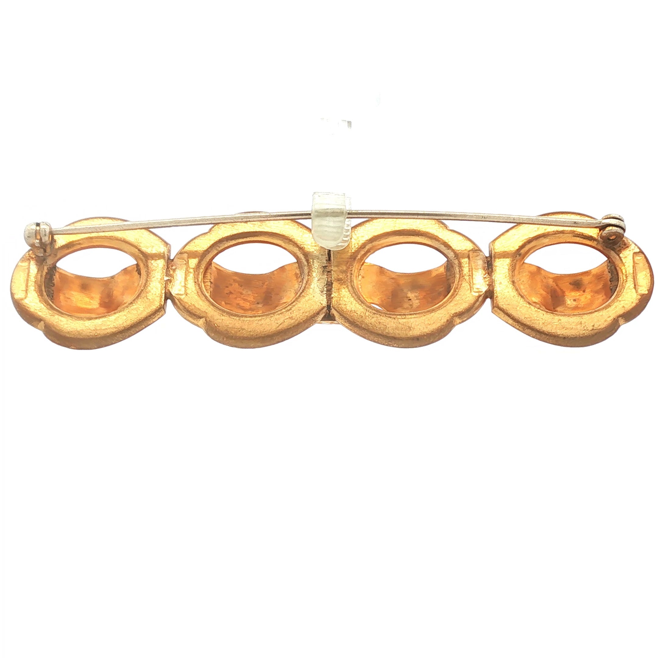 Antique Decorative Bracelet and Brooch Set