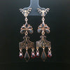 Upcycled Victorian Vampire Earrings