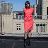 Pink Bow Mod Dress