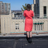 Pink Bow Mod Dress