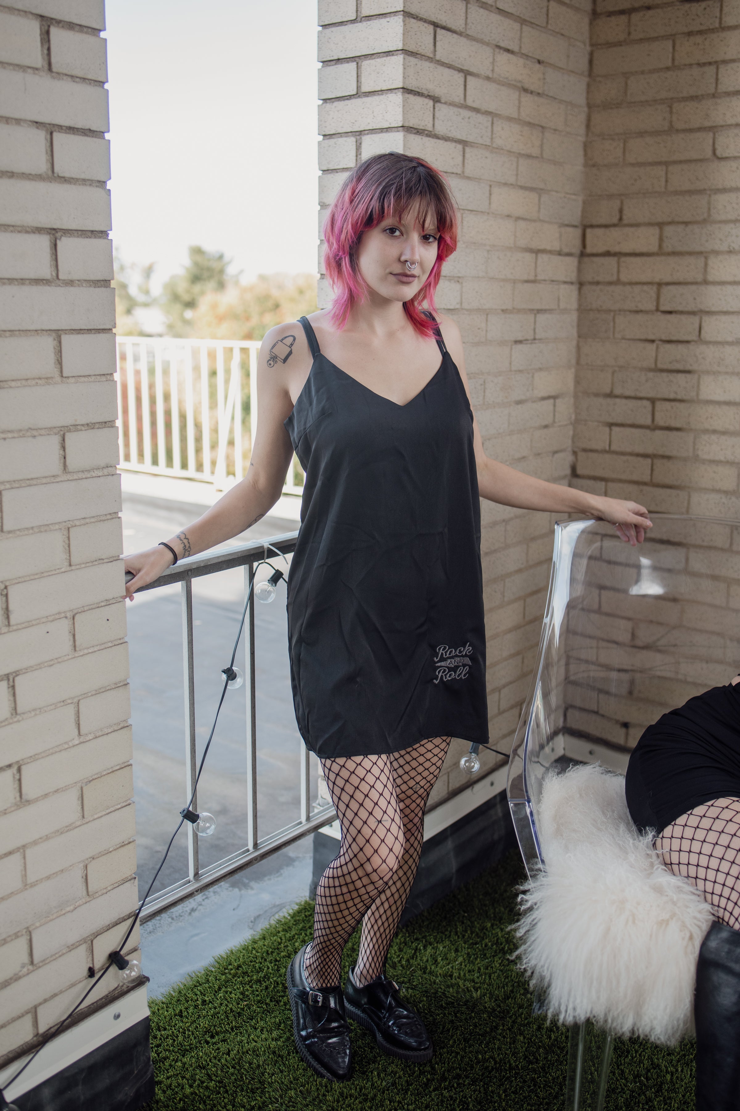 Black Rock n Roll Slip