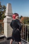 Black and Green Vintage Dress