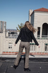 Faux Suede Studded Jacket