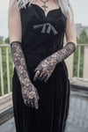 Rembrandt Black Velvet Cocktail Dress