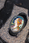 Painted Portrait of Simonetta Vespucci Brooch/Pendant