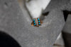 Antique Turquoise and Pearl Ring