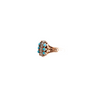 Antique Turquoise and Pearl Ring